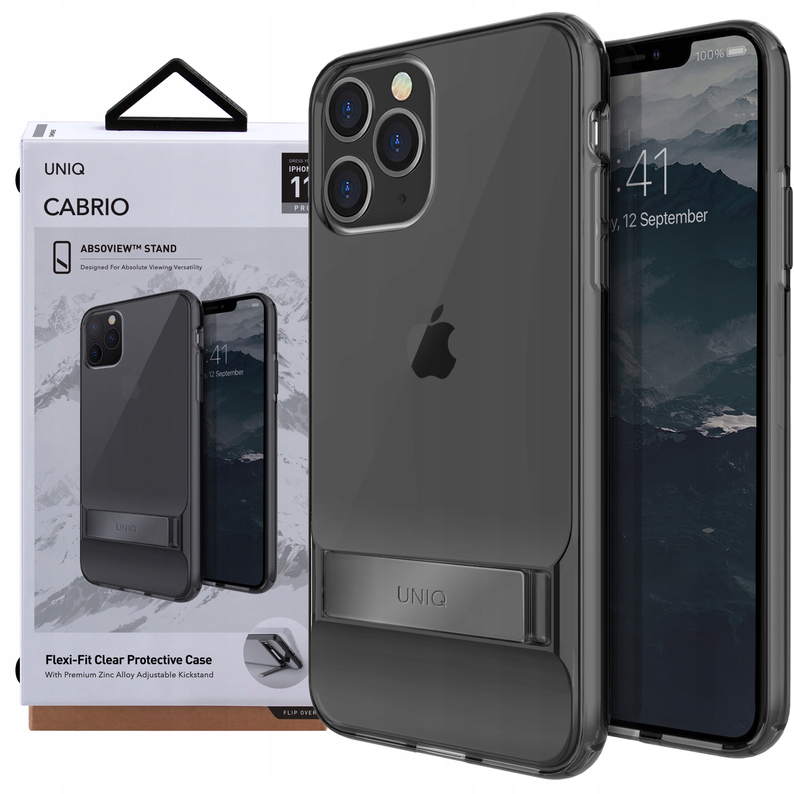 

Etui Uniq do iPhone 11 Pro, obudowa, plecki Cabrio