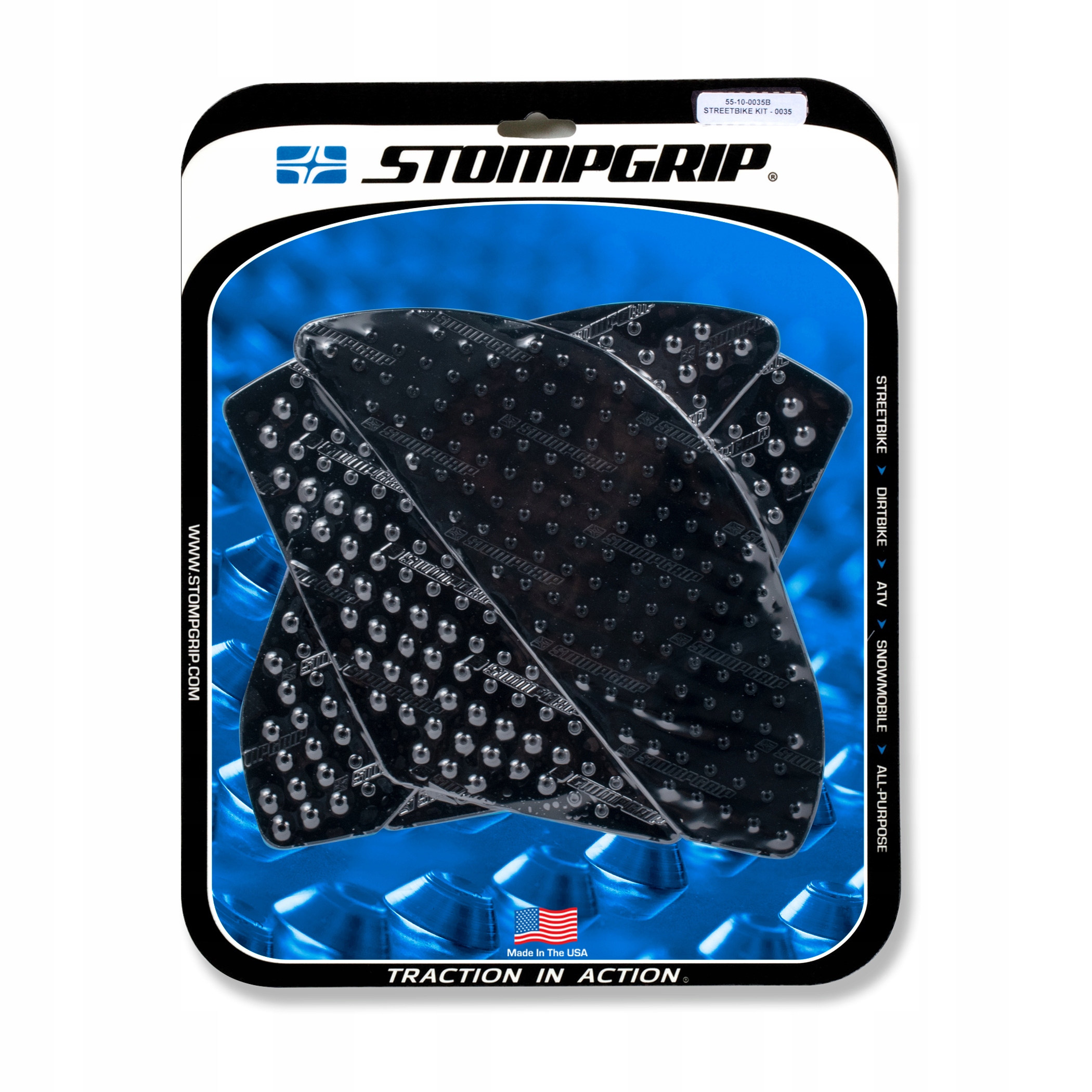 STOMPGRIP НАКЛЕЙКИ НА БАК KAWASAKI ER-6 N / F 05/08