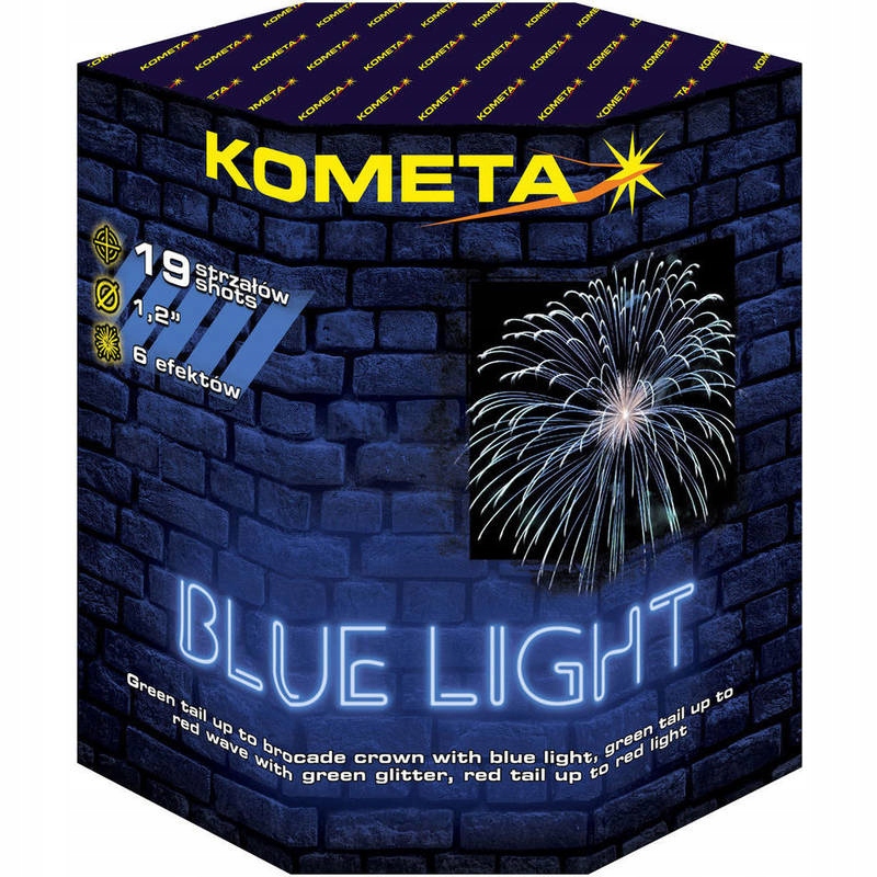 

Fajerwerki Wyrzutnia Blue Light 19 Strz Cal 30MM