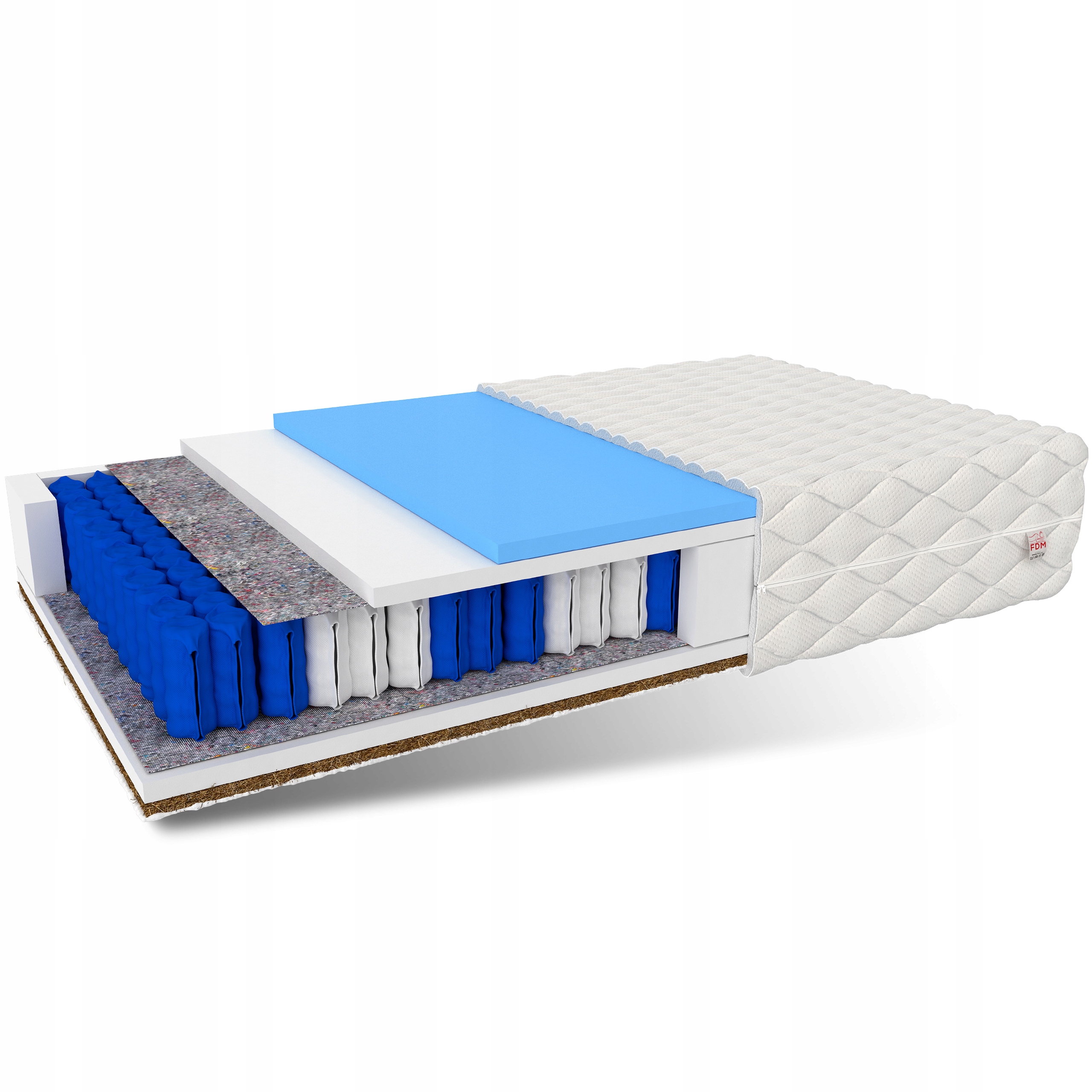 

Materac kieszeniowy kokos Hr Fdm Laval Max 200x200