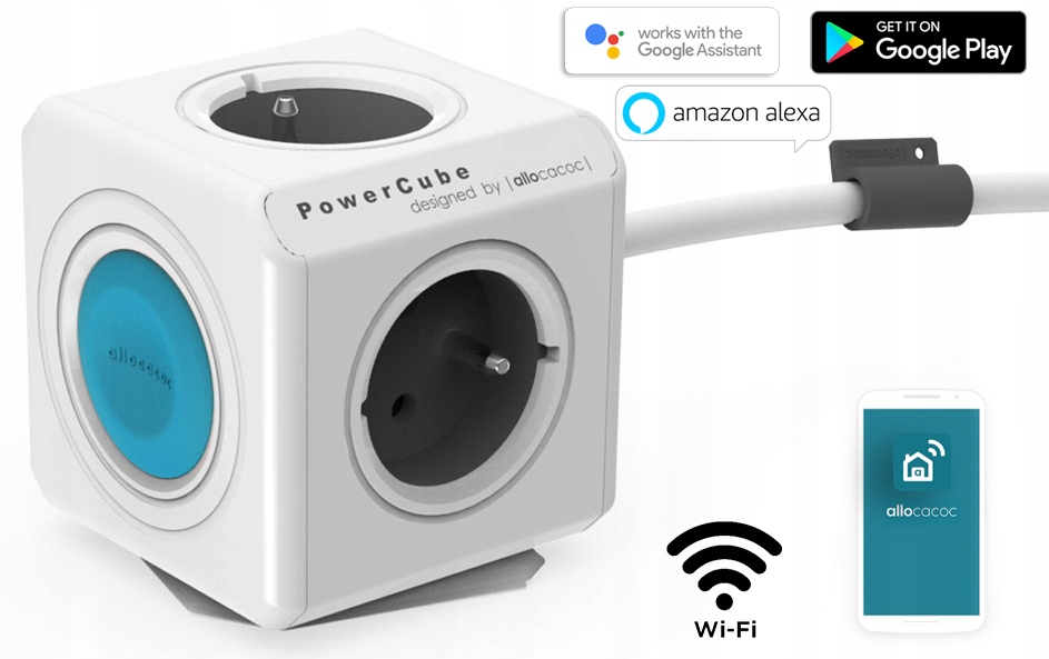 Listwa Smart Home WYŁĄCZNIK WIFI Alexa Google 1.5m