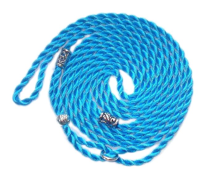 

Ringówka Wodzik Smycz Na Wystawę kolor Turkusowy