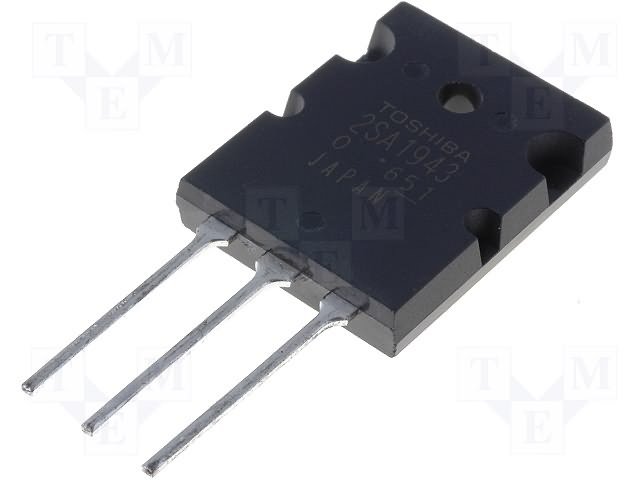 2SA1943 O TO264 Tranzystor mocy Audio Pnp 230V 15A 150W