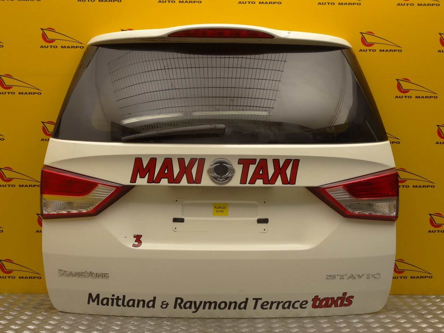 SSANGYONG RODIUS 2013- KLAPA TYŁ TYLNA KOMPLETNA Producent części SsangYong OE