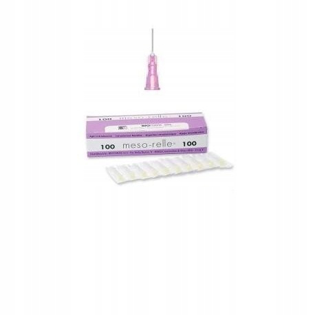 

Mesorelle 32G 0,23x4 mm Igły Do Mezoterapii 100szt