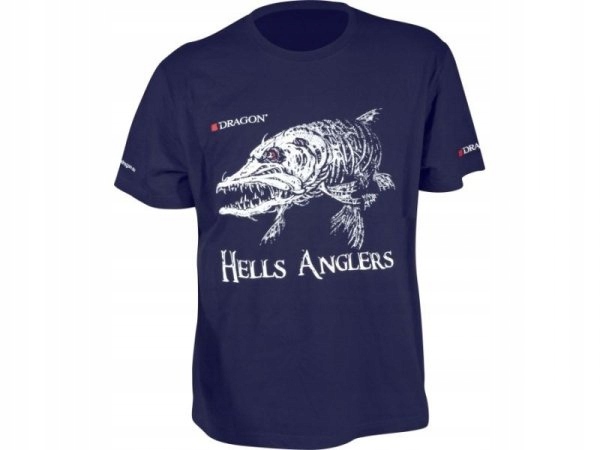 Dragon Koszulka T-shirt Hells Anglers Szczupak S