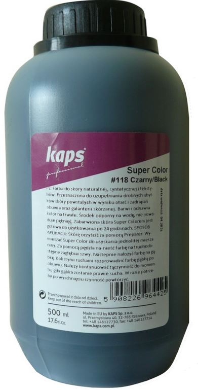 

Farba Kaps Do Skóry Tapicerki Kierownic 500 ML