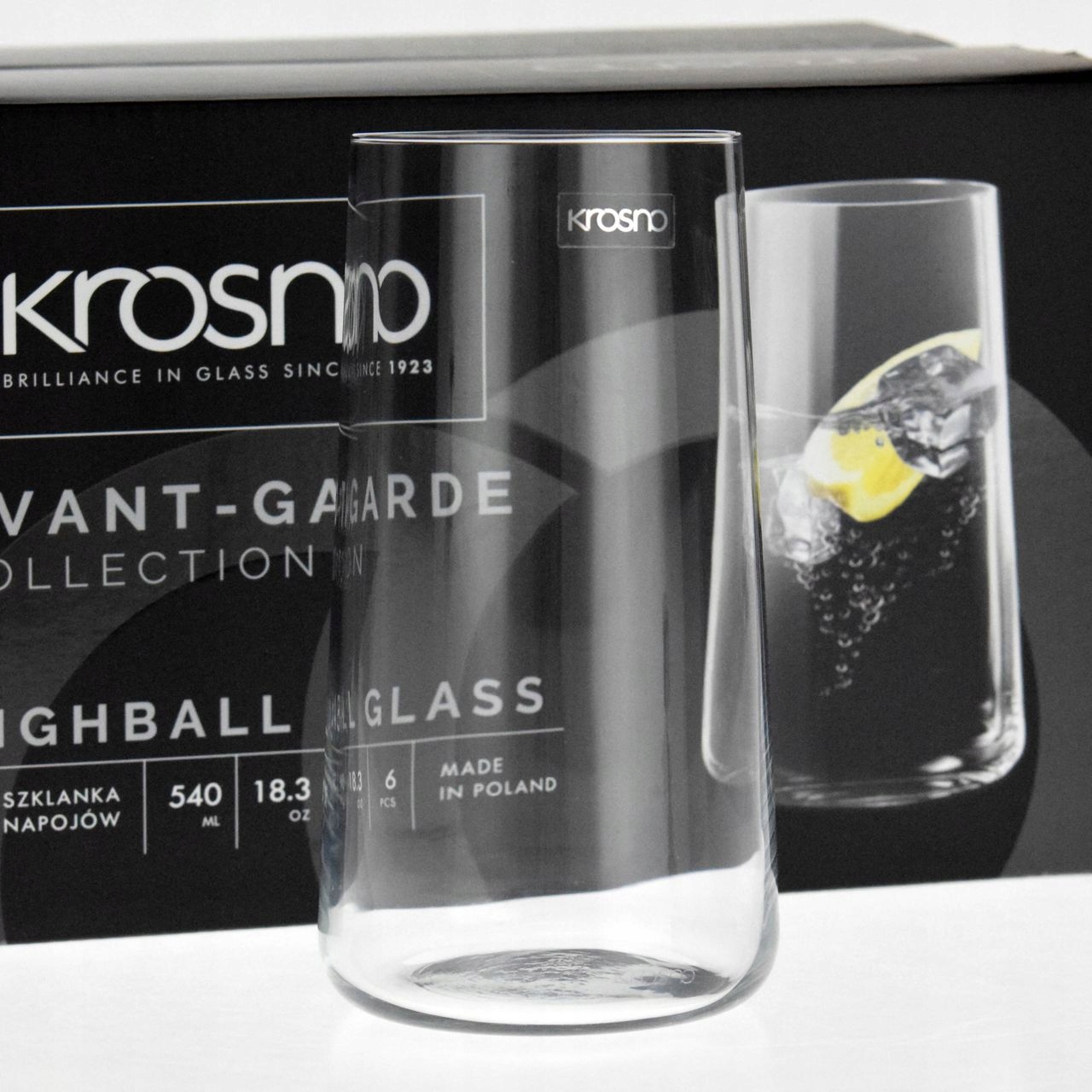 Szklanki do drinków wody KROSNO Avant-Garde 540ml EAN (GTIN) 5900345789453