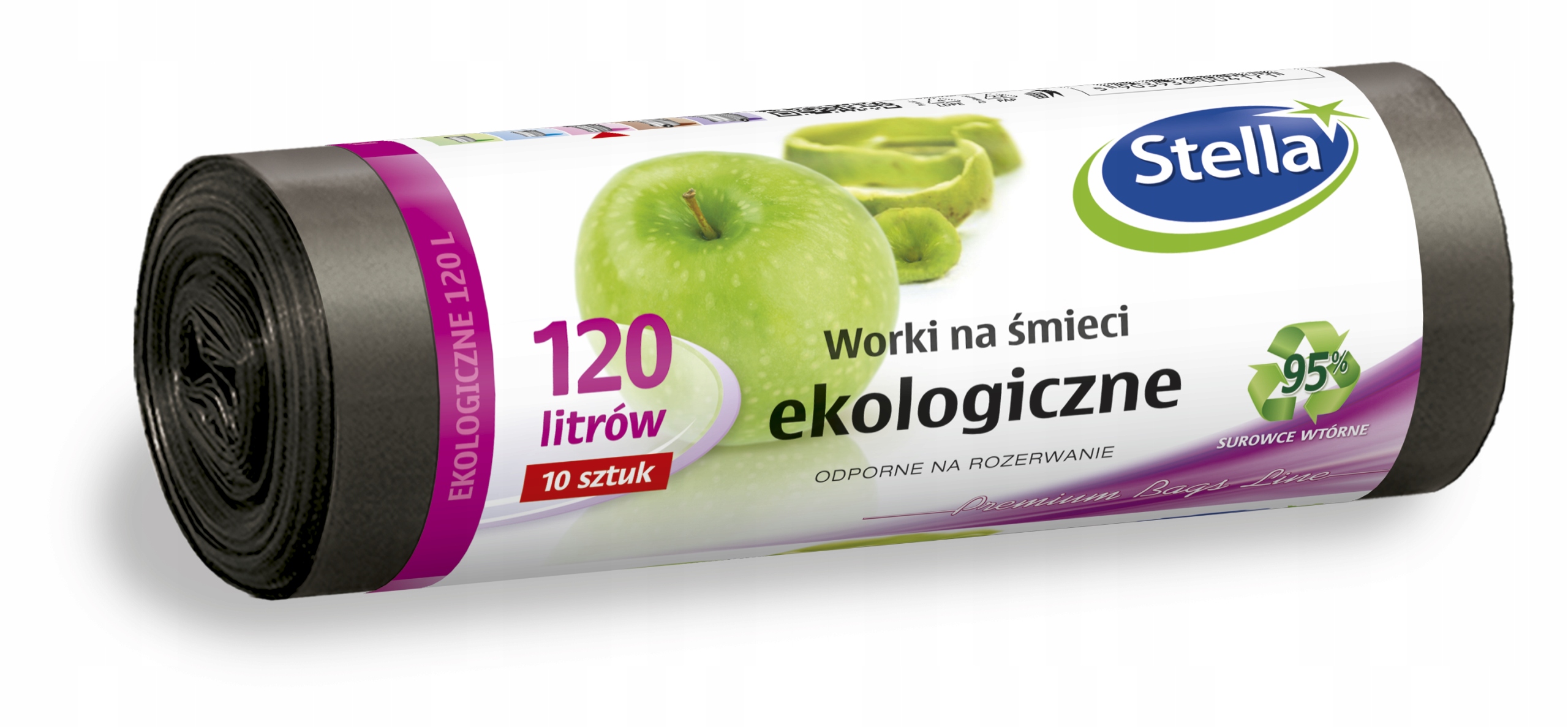 

Worki na śmieci Ekologiczne 120L 10szt. (ldpe)