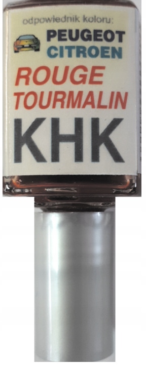 CITROEN PEUGEOT KHK ROUGE TOURMALIN LAKIER SAMOCHODOWY ZAPRAWKA DO RYS 10ML