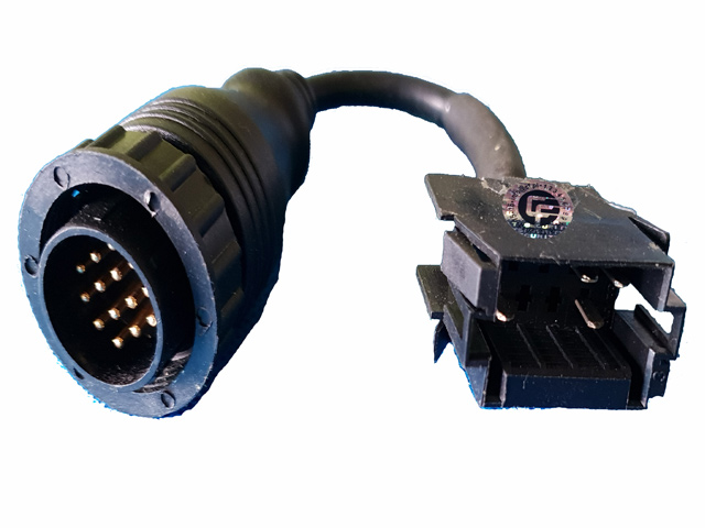 Adapter z 8 na 14 pin do Volvo Vcads Vocom koparki multidiag autocom delphi