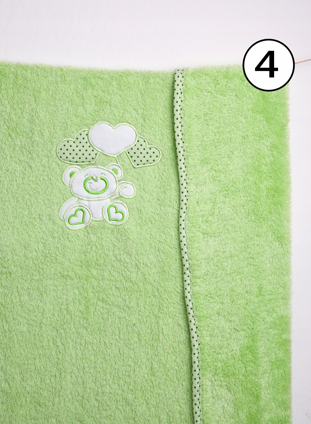 Kocyk dla dziecka 120x90cm Materiał wykonania poliester