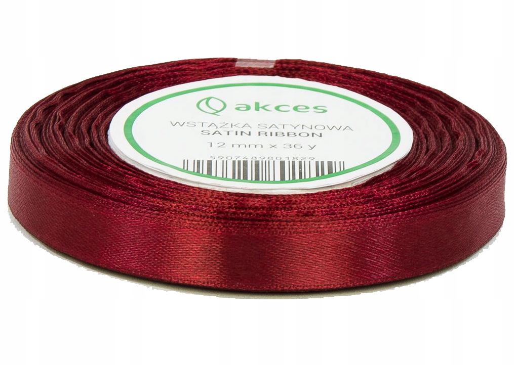 

Wstążka Tasiemka satynowa atłasowa 12mm Różne A-11