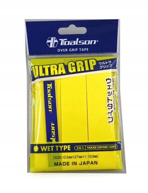 Owijki zewn. Toalson UltraGrip żółta