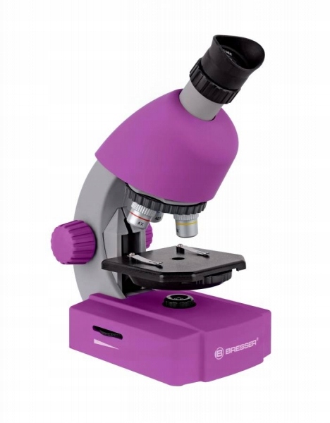 

Bresser Mikroskop 40x-640x Junior fioletowy