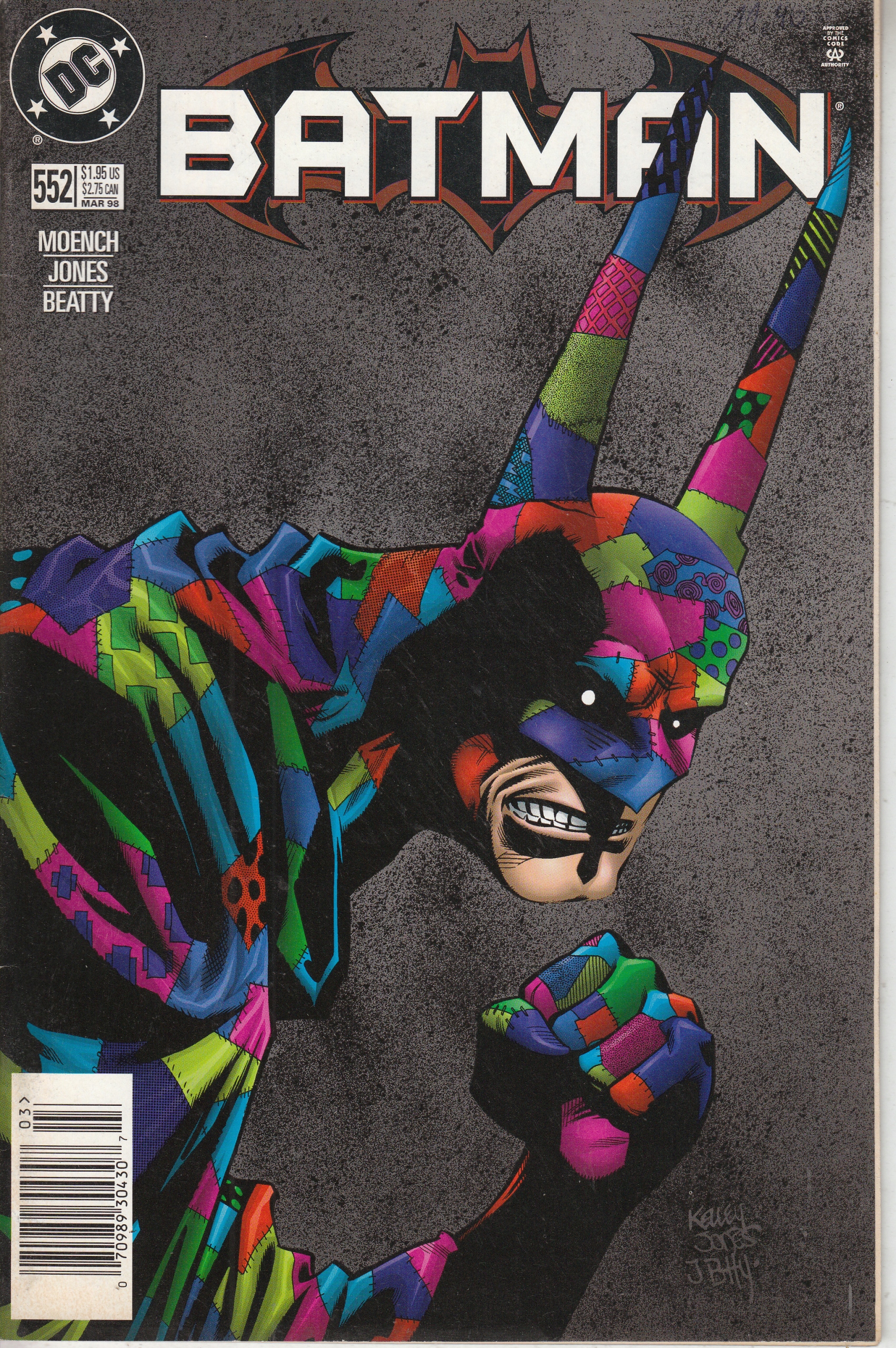 BATMAN 552 3/1998 USA