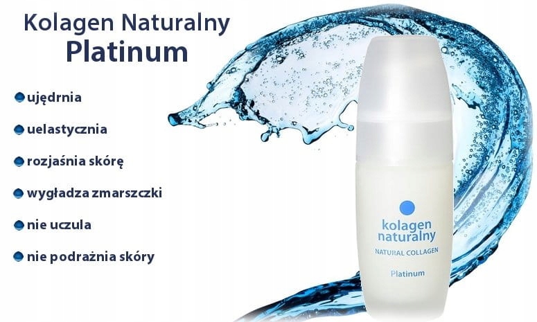 Kolagen Naturalny PLATINUM TESTER 5ml Rabat Pojemność 5 ml