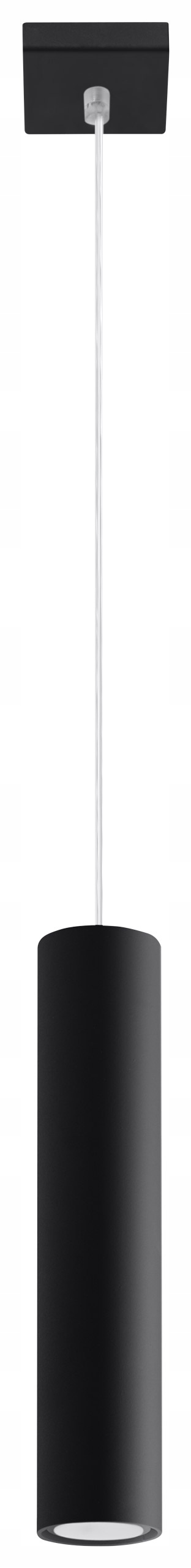 

Nowa Lampa Wisząca Lagos 1 Czarna Tuba Led Sollux