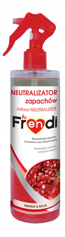 

BeFrendi Neutralizator zapachów Granat Goja 400ml