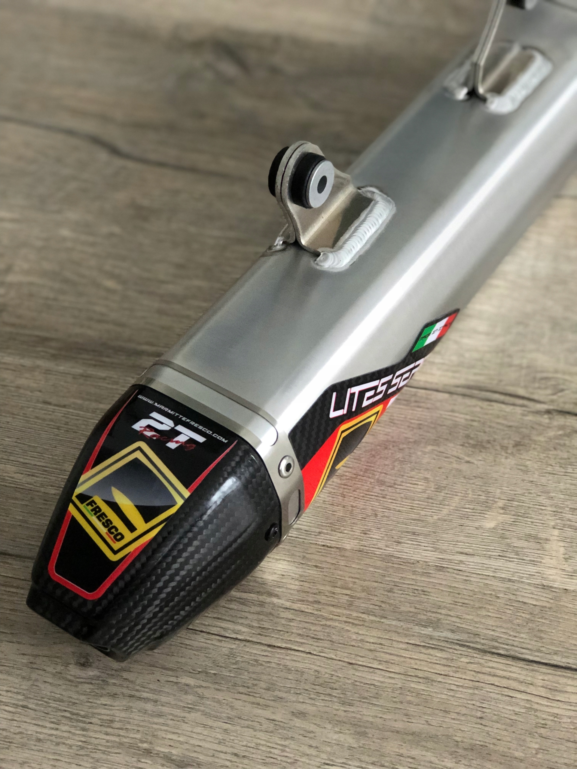 Ktm Exc 125 150 17-19 tlmič výfuku Fresco carby Cubamoto