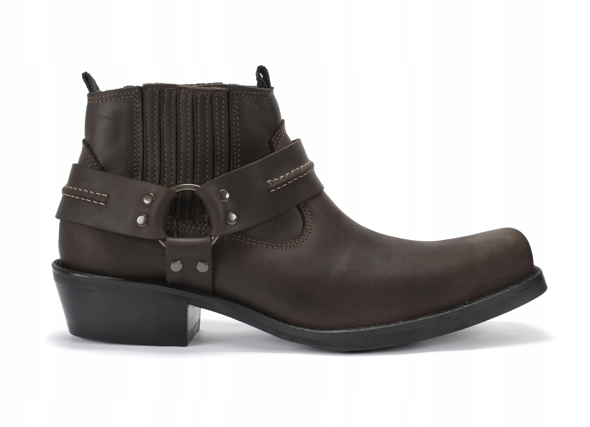 Kowbojki model K-608 Skóra NOWOŚĆ POLSKI PRODUCENT Rozmiar 44