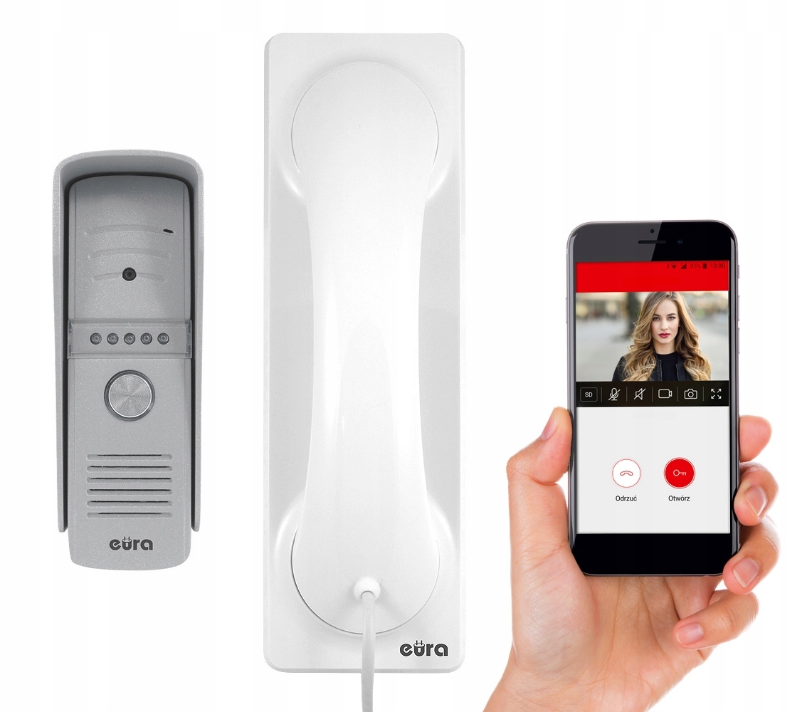 

Wideodomofon domofon WiFi Ip Furtka Android iOS