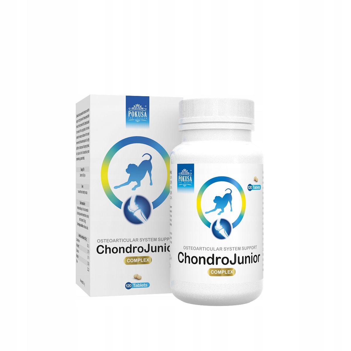 Pokusa ChondroJunior tabletki na stawy 120 szt.