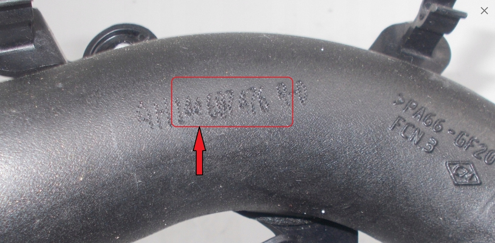 RURA WAZ INTERCOOLERA RENAULT MEGANE 4 IV 1 2 TCe Weight with packaging 1 kg