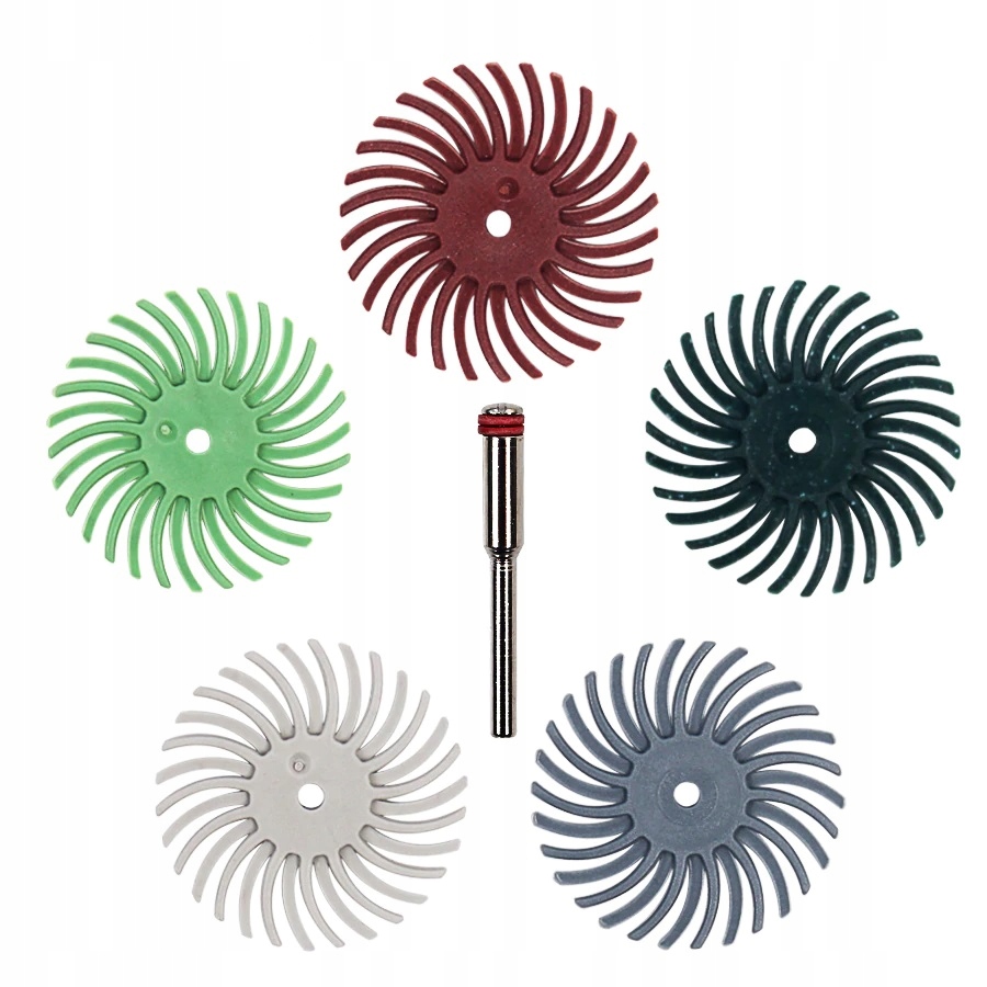 

Szczotki ścierne do miniszlifierki 6szt 3mm