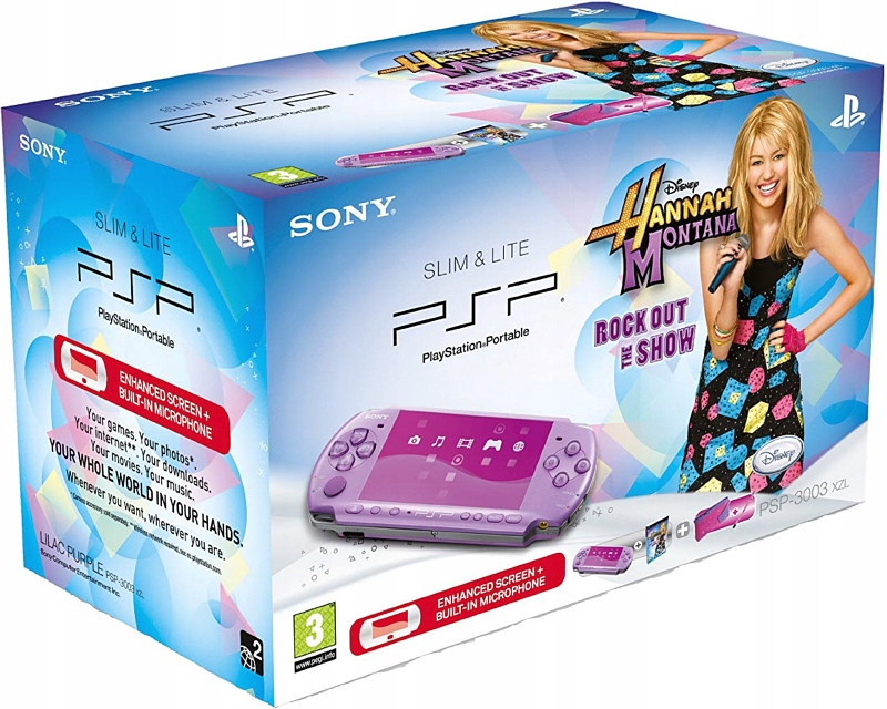 NOWA PSP 3004 SLIM LILAC PURPLE + GRATISY + GWAR + GRY