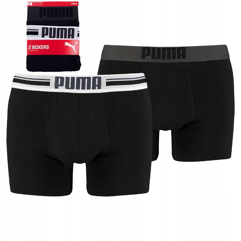 

Bokserki Męskie Puma Boxers 2PAK 906519-03 R. S