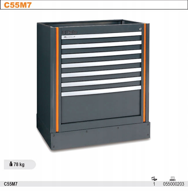 ZESTAW MEBLI WARSZTATOWYCH RSC55 BETA 5500 C55AB Producent code 5500 C55AB