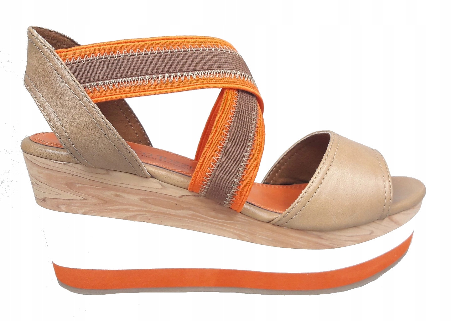 Marco Tozzi Sandály 2-28395 Béžová vel. 37