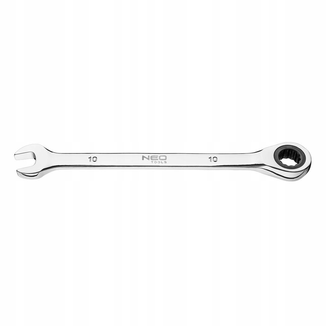 Neo Tools 09-064 Klucz Płasko-oczkowy Z Grzechotką, 10 MM