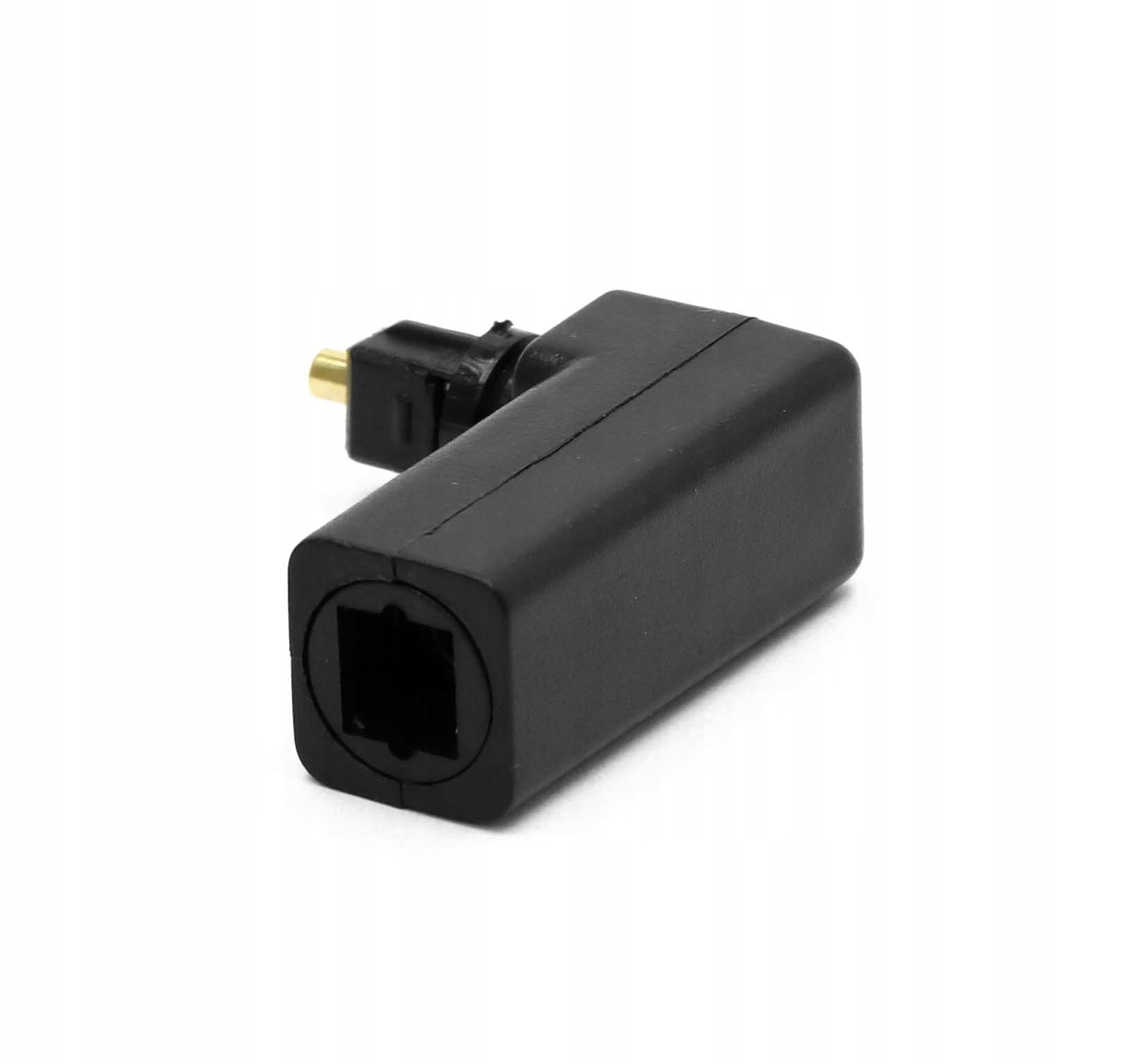 Przejściówka Kątowa prawa wtyk TOSLINK (F) (M) Model TOSLINK (F) (M)