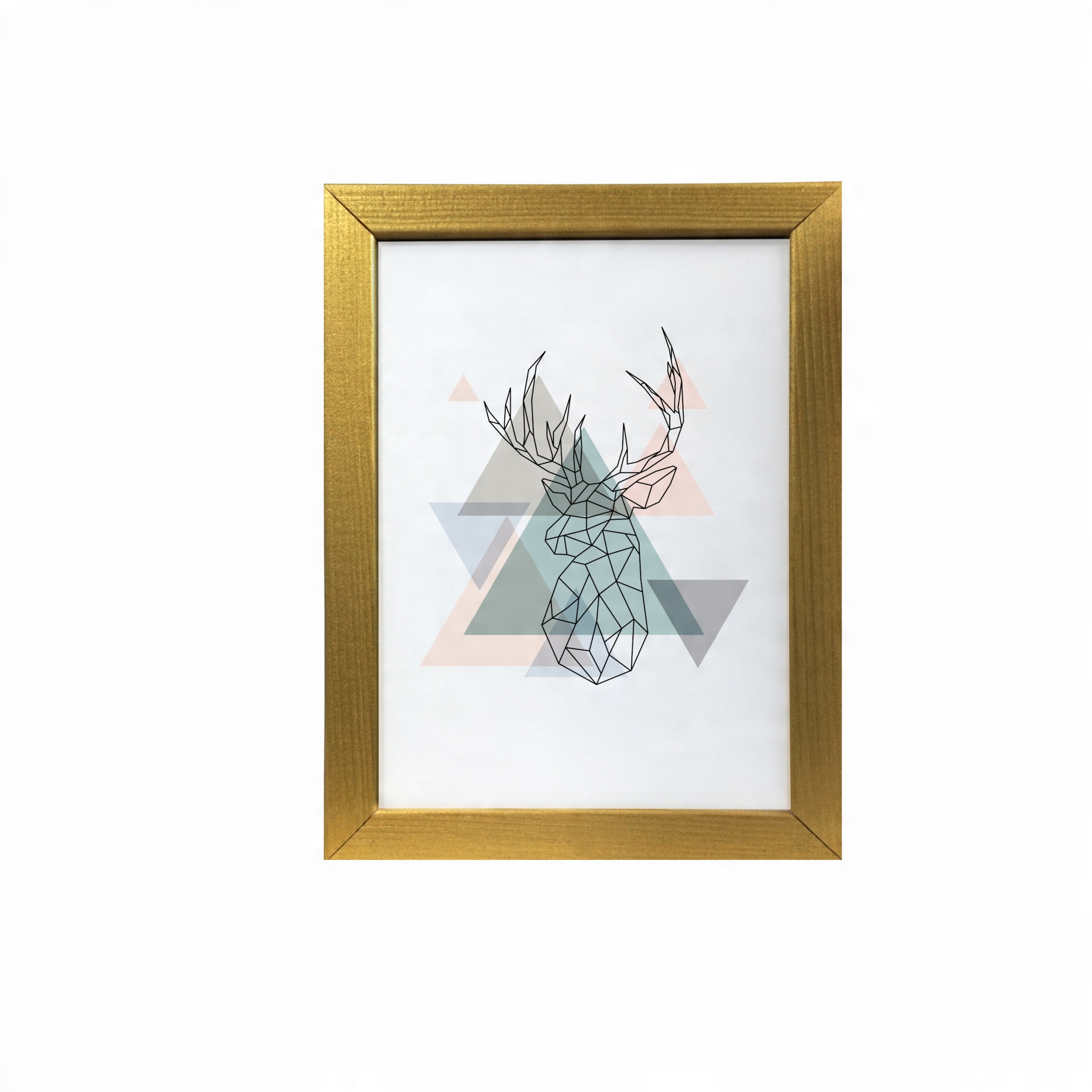 

Foto ramka na zdjęcie Sosna Drewno 30x40 Złoty