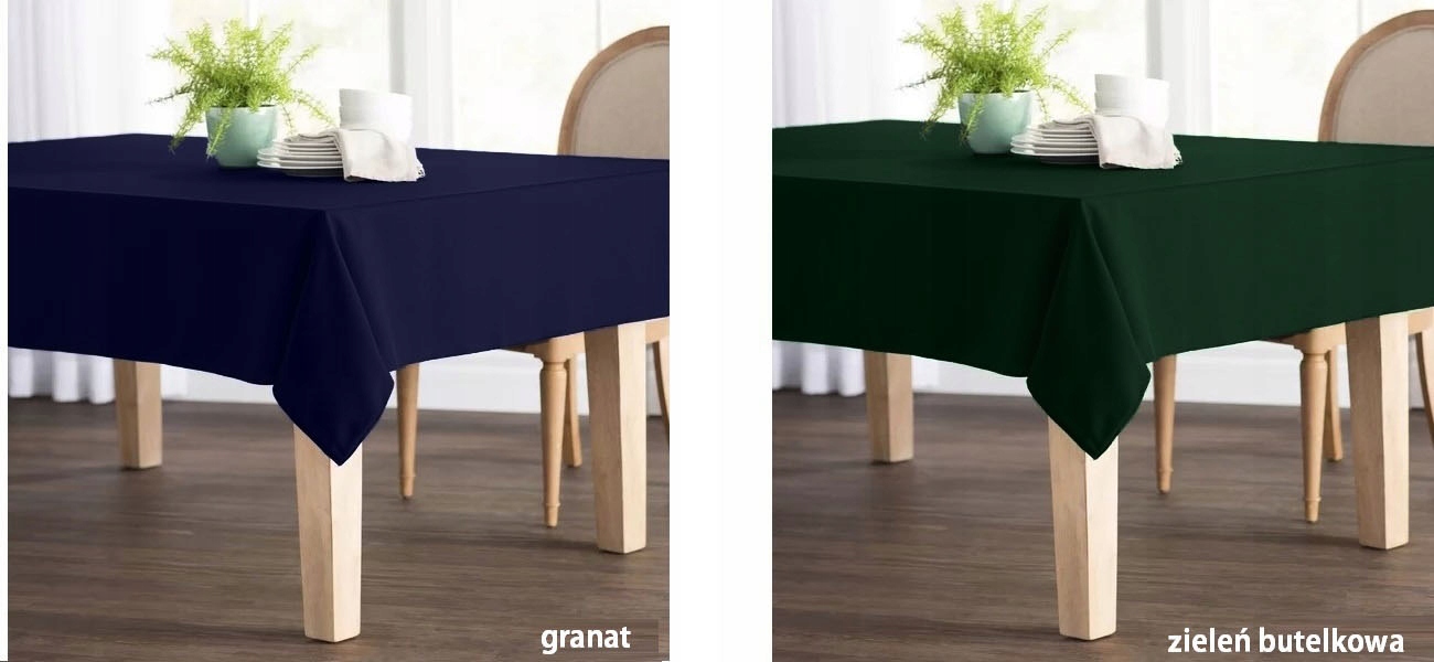 OBRUS PLAMOODPORNY 140x220 CYRKONIE DIAMOND KOLORY Marka Syl-Mar