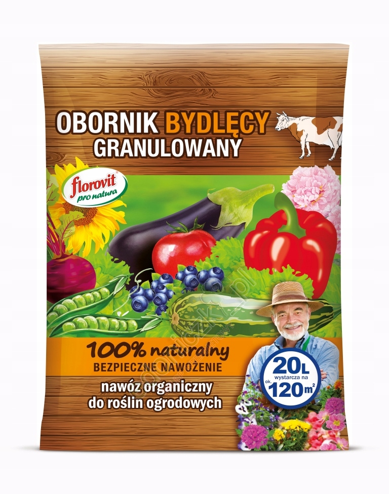 Hovězí Hnůj Pro Natura 100% Organický 20 L