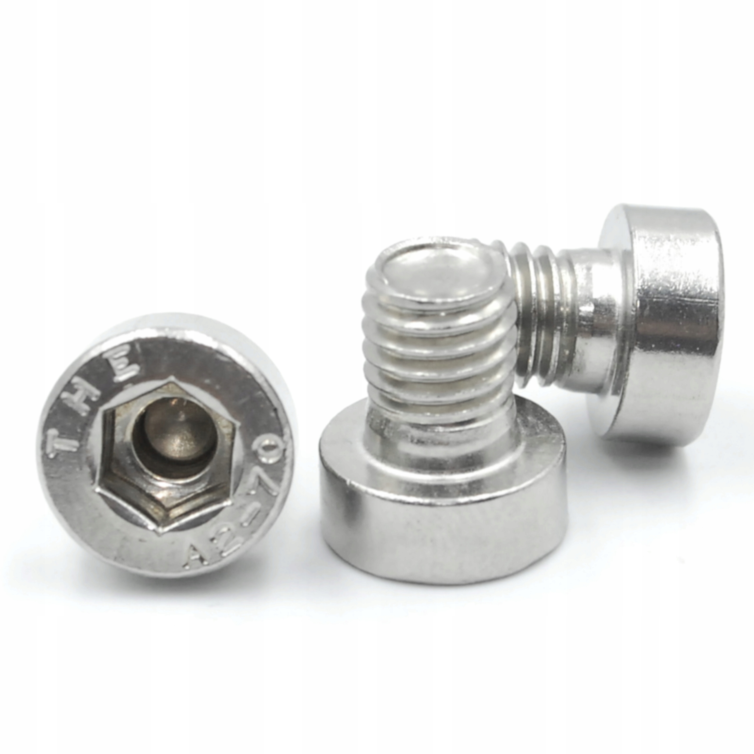 

M6X10 Śruba Imbusowa Nierdzewna Walcowa Niska 10SZ