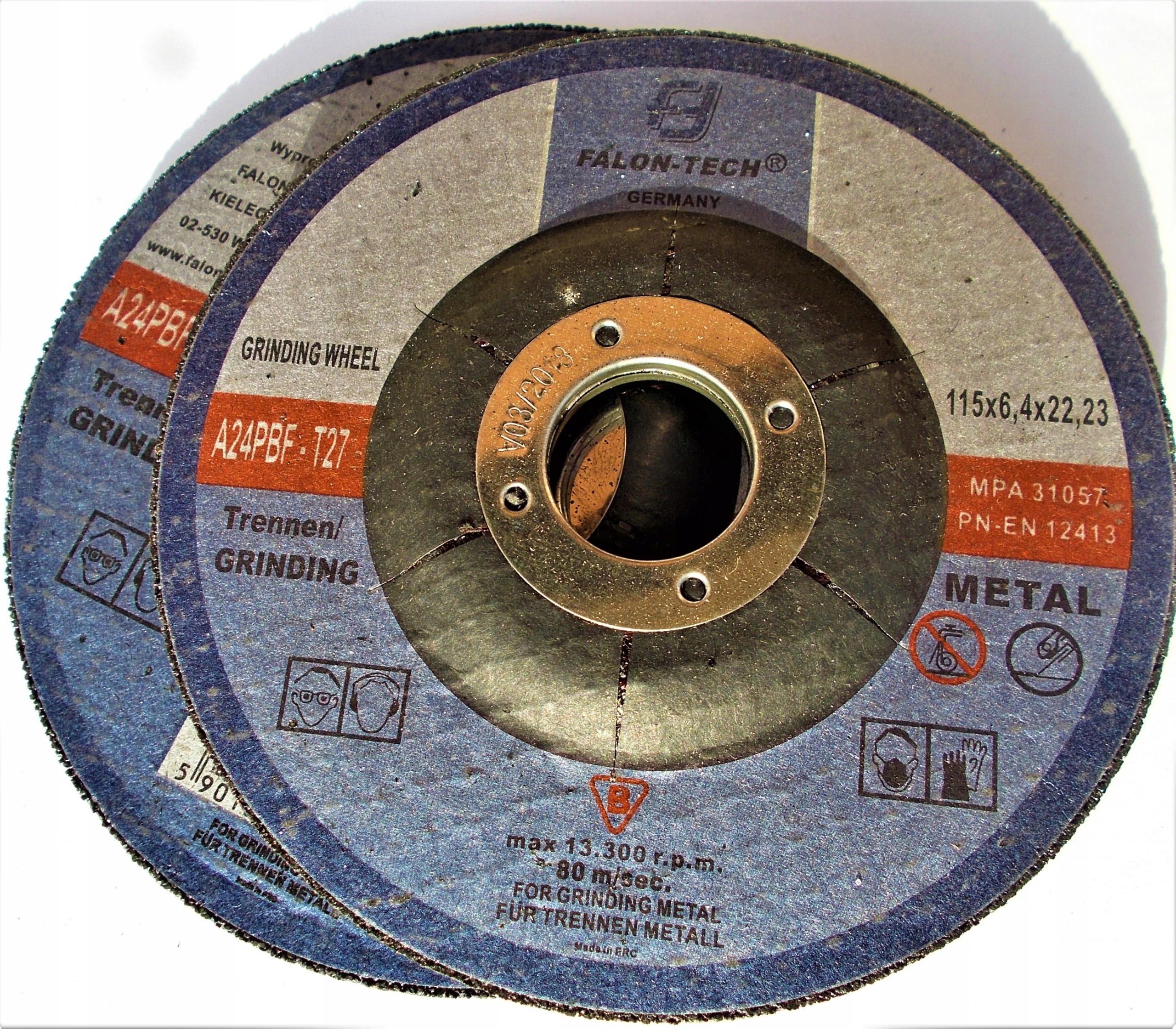 

Tarcze Tarcza Do Szlifowania Metalu 115 X 6,4 MM