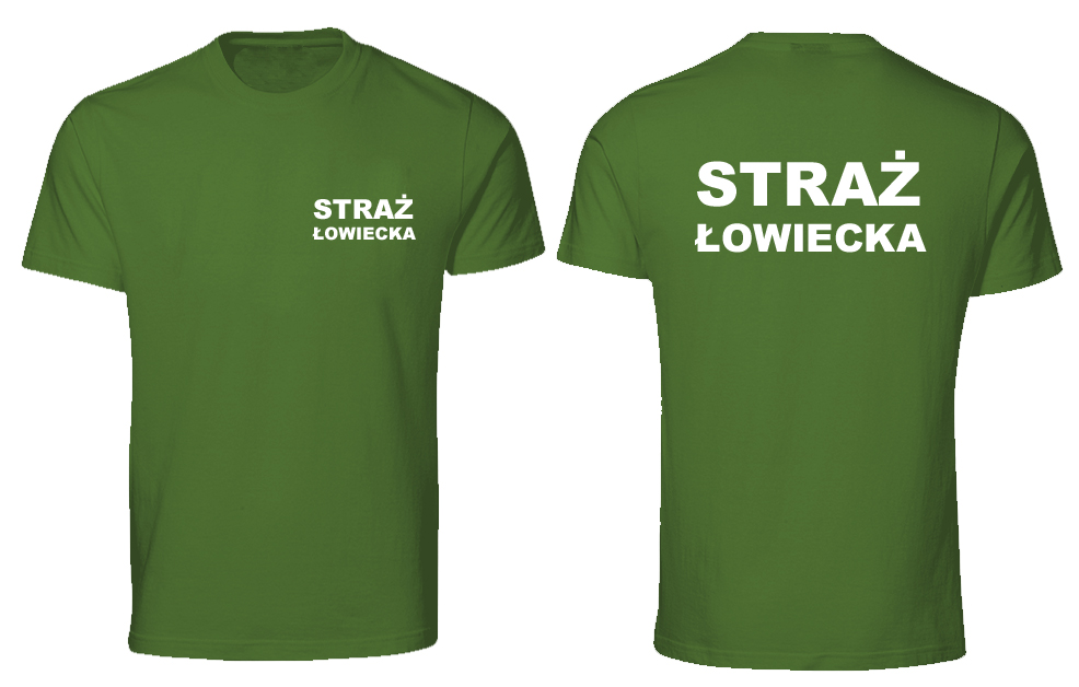 

Koszulka z nadrukiem Straż Łowiecka, S-xxl