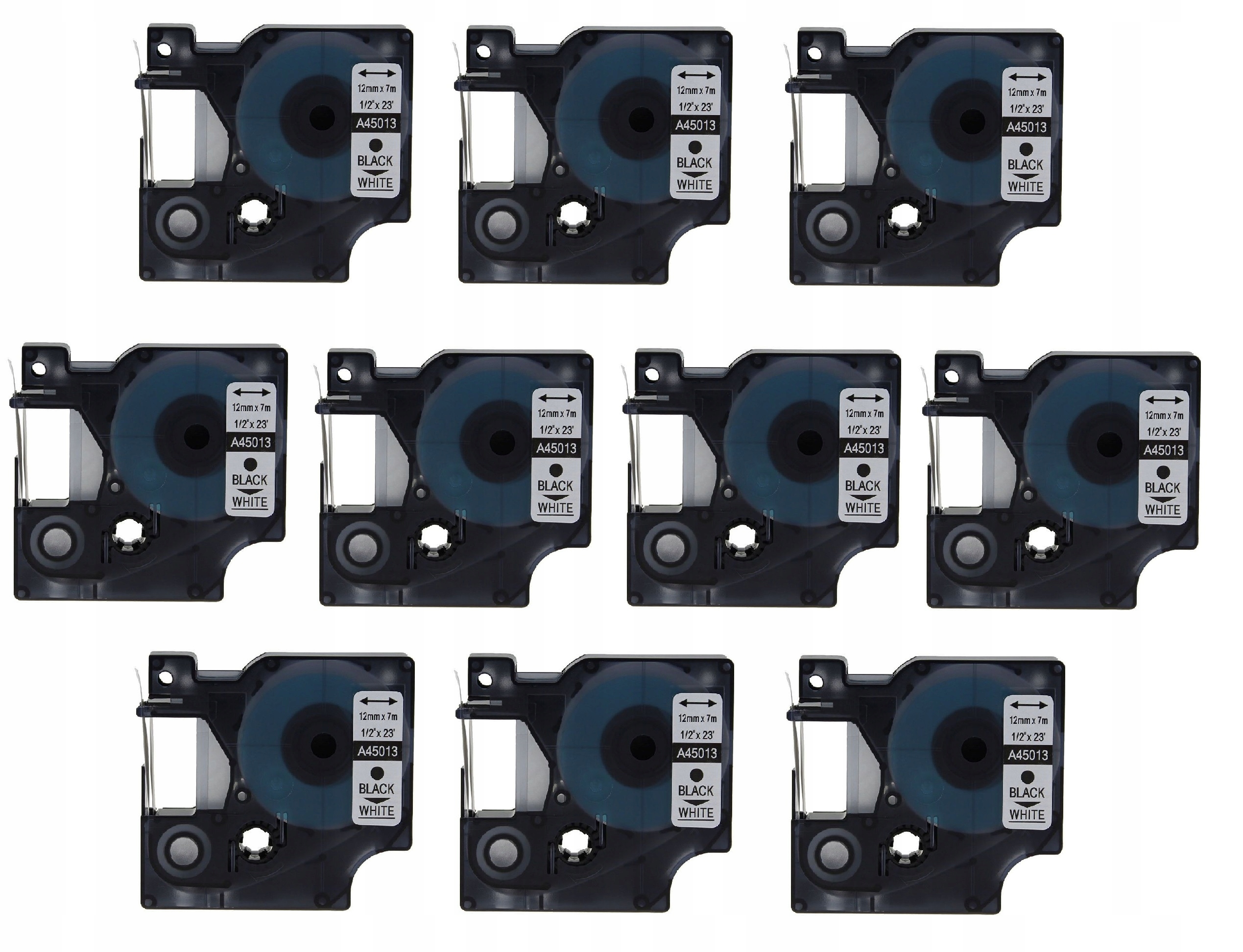 

10x Zamiennik taśmy A45013 dla Dymo D1 45013
