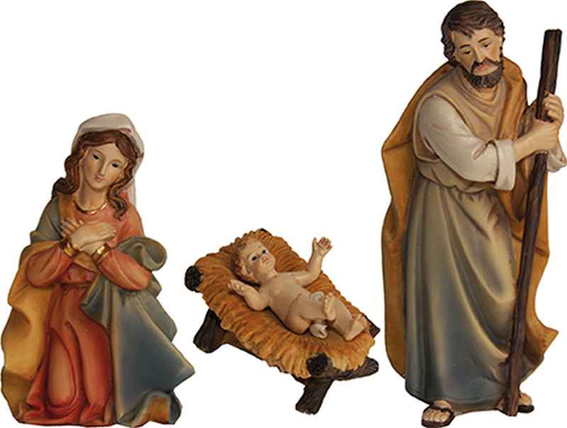 

Św. Rodzina do Szopki Bożon.- 4-części 9cm wys.
