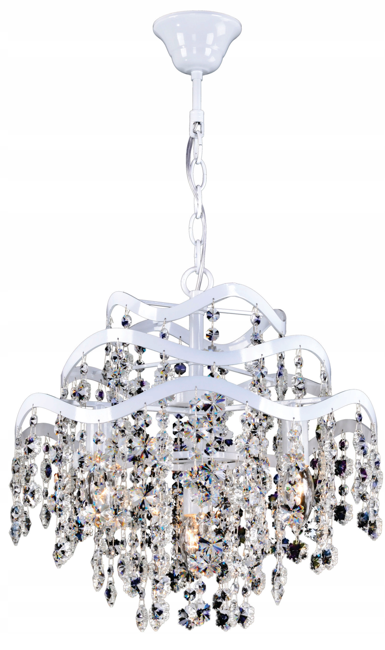 LAMPA STOLIKOWA KRYSZTAŁOWA BIAŁA FOG 1T Kod producenta 5012/1T