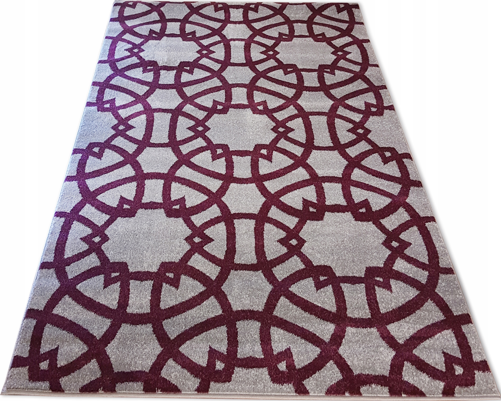 

Dywan Fryz Endo 160x220 Nowoczesny Szary do Salonu