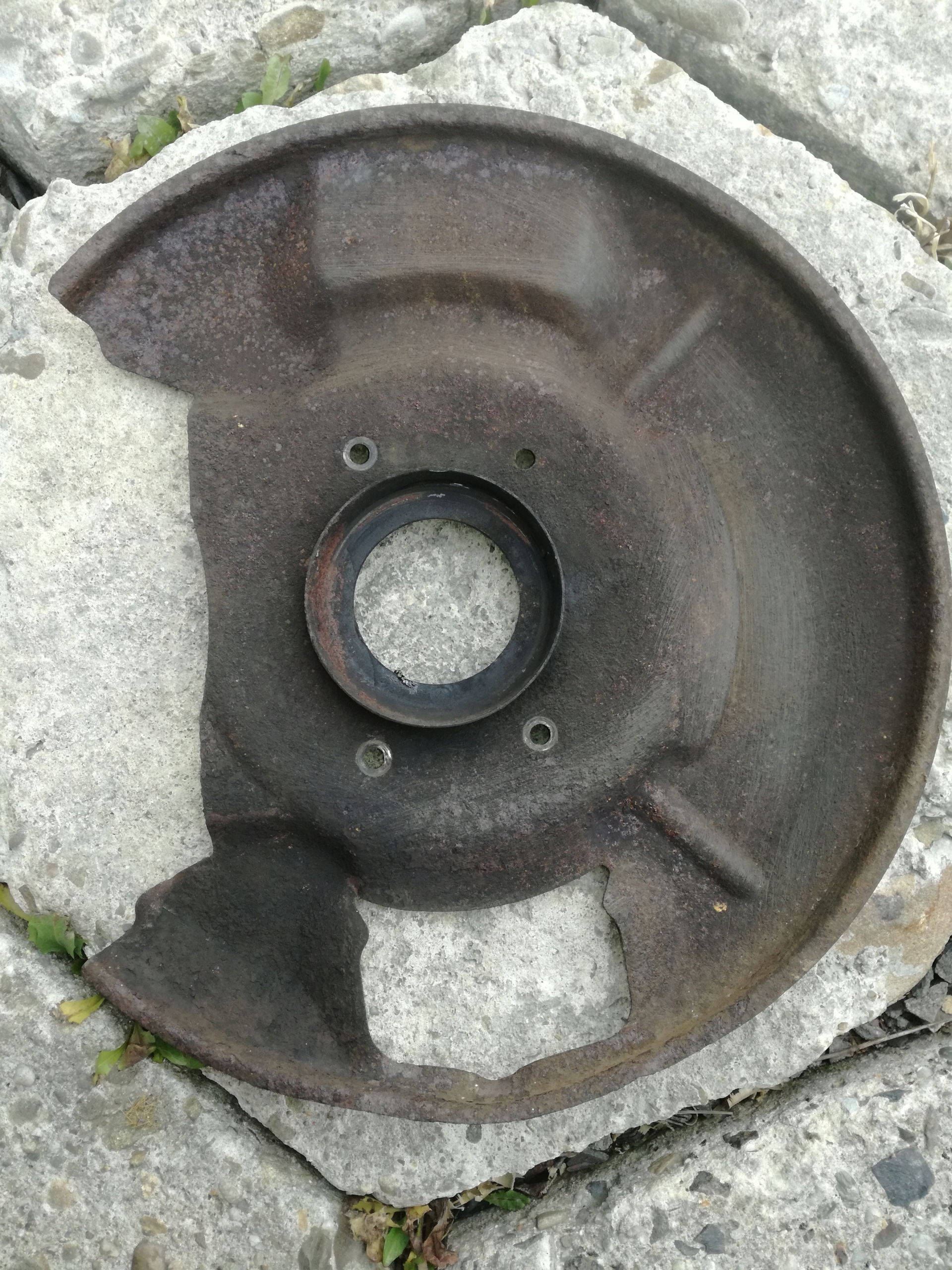 disc PRZECIWPYLOWA left front MERCEDES W107 R107