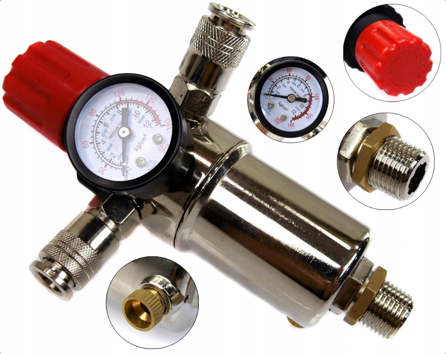 REDUKTOR ODWADNIACZ 3/8'' do kompresor olejowy