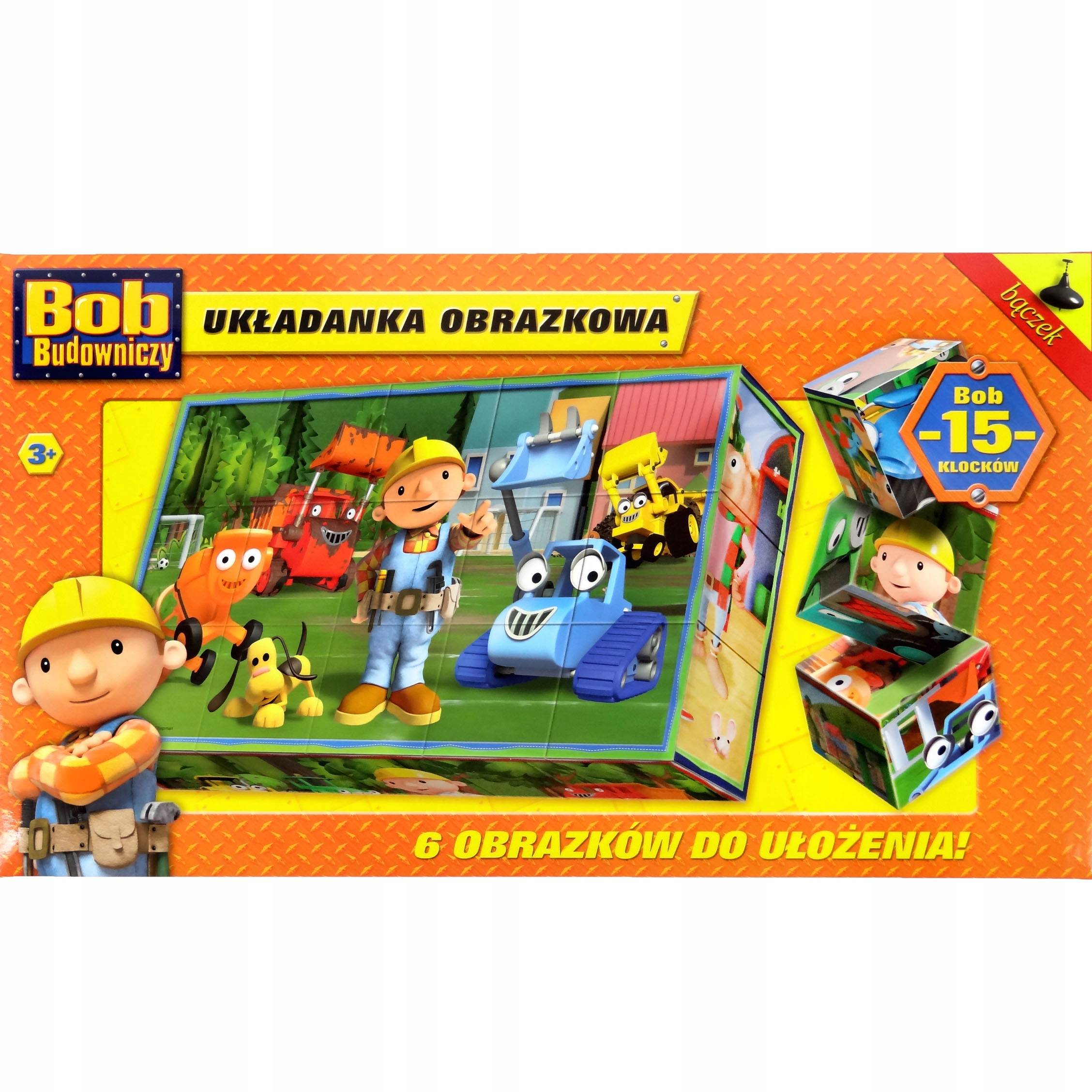

Bob Budowniczy Układanka obrazkowa puzle klocki 15