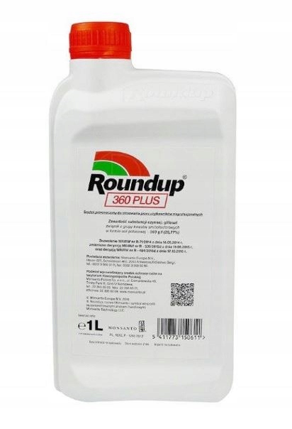 

Roundup 360 Plus 1L Randap na wszystkie chwasty