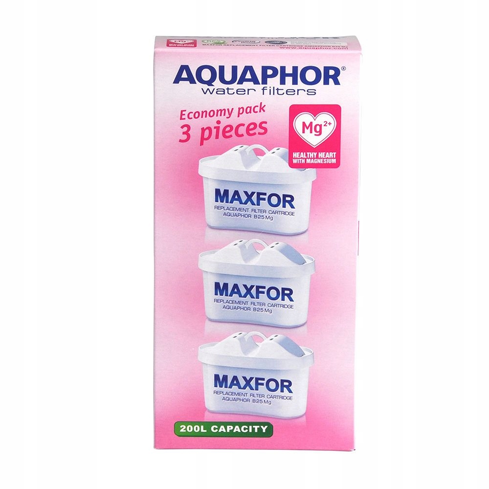 

Wkład filtr do wody Aquaphor B100-25 magnez 3 szt